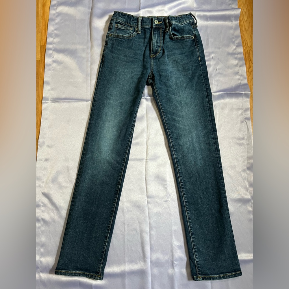 Old Navy Men's Dark Blue Straight Jeans